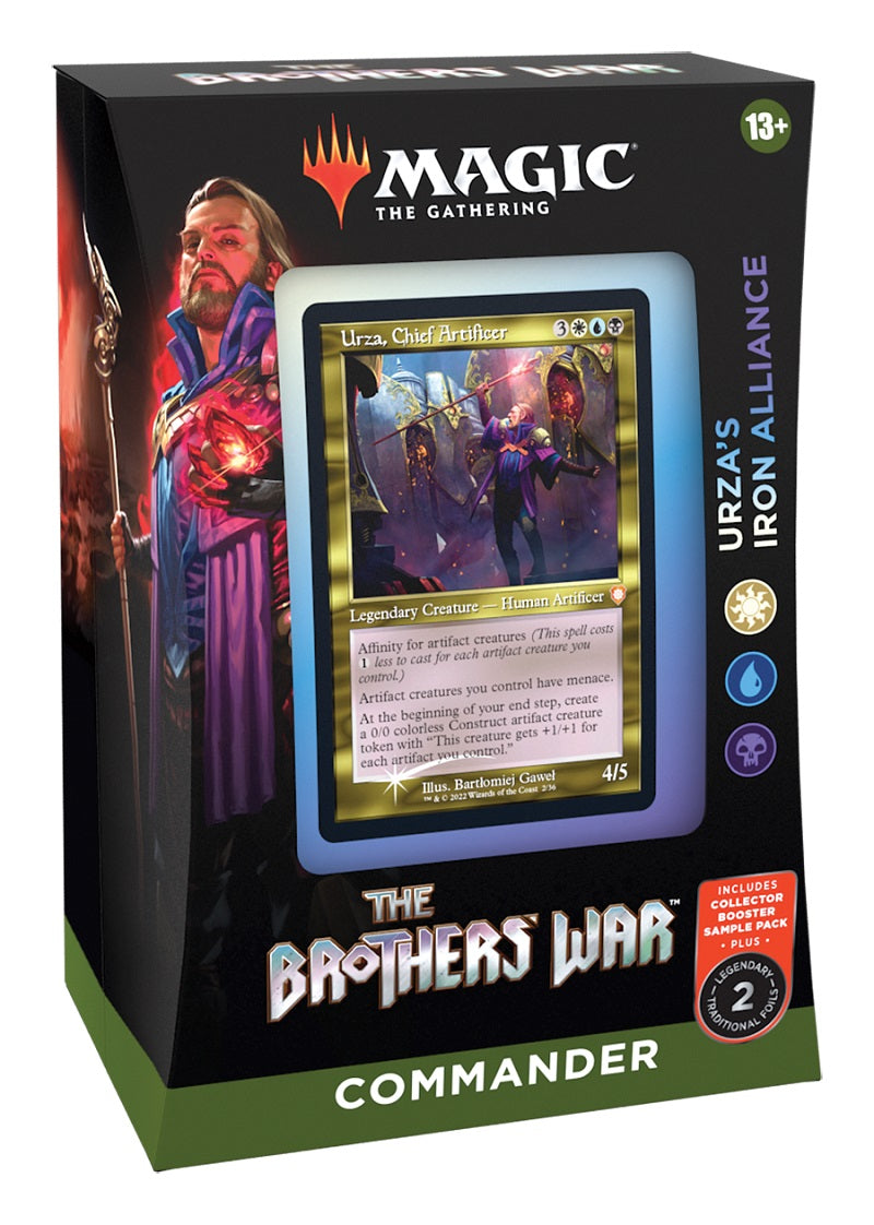 MTG Brothers War  Commander Deck: Urza's Iron Alliance W/U/B | Game Master's Emporium (The New GME)