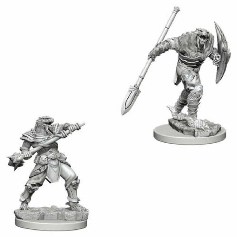 D&D Mini Dragonborn Fighter with Spear | Game Master's Emporium (The New GME)