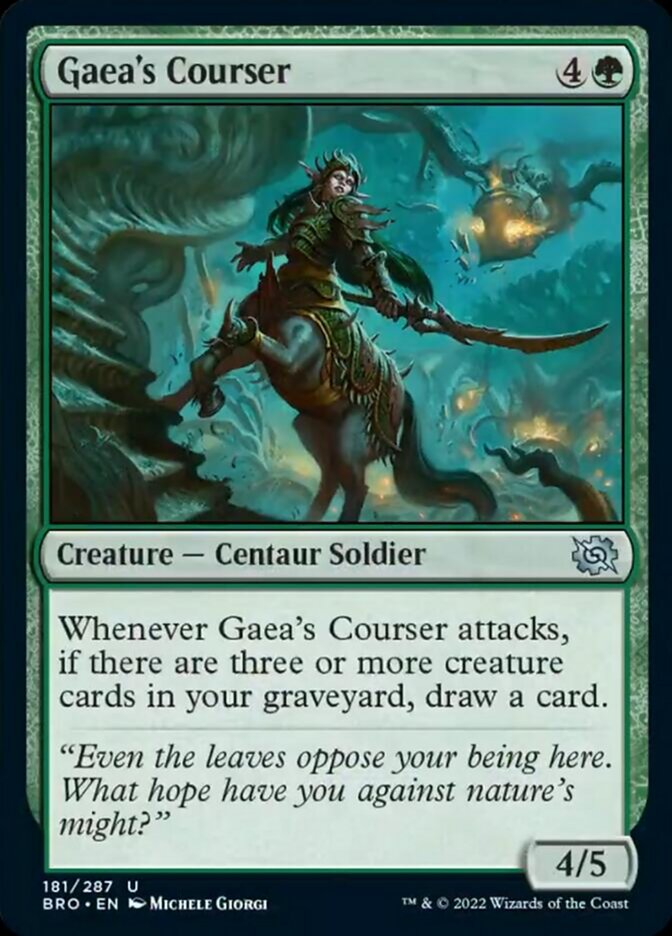 Gaea's Courser [The Brothers' War] | Game Master's Emporium (The New GME)