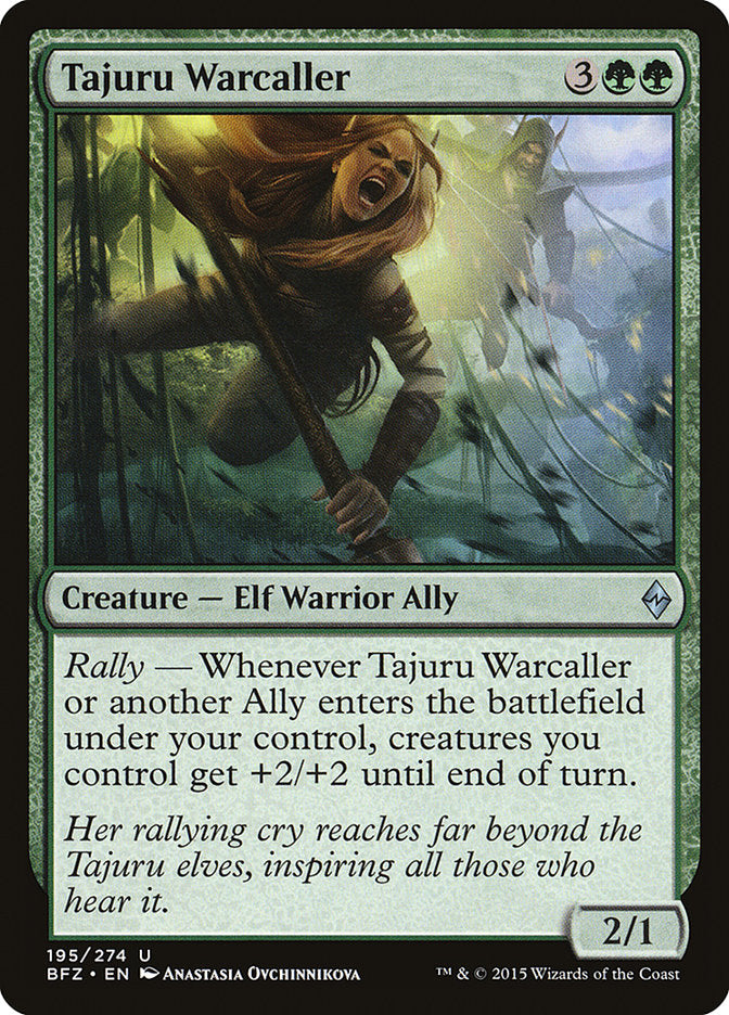 Tajuru Warcaller [Battle for Zendikar] | Game Master's Emporium (The New GME)