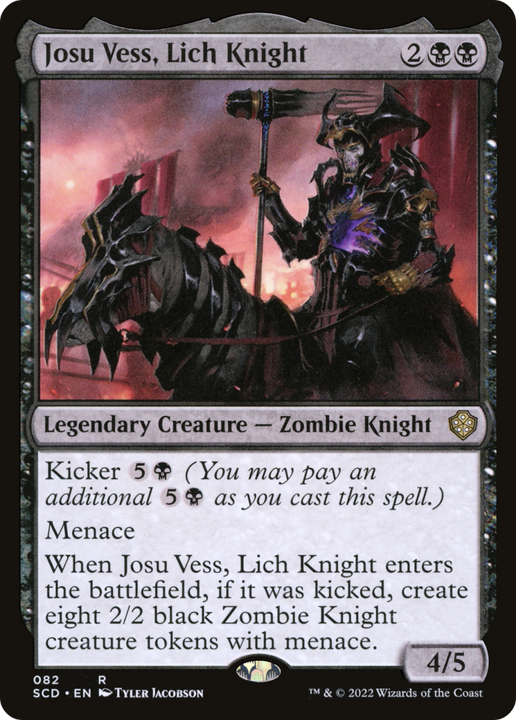 Josu Vess, Lich Knight [Starter Commander Decks] | Game Master's Emporium (The New GME)