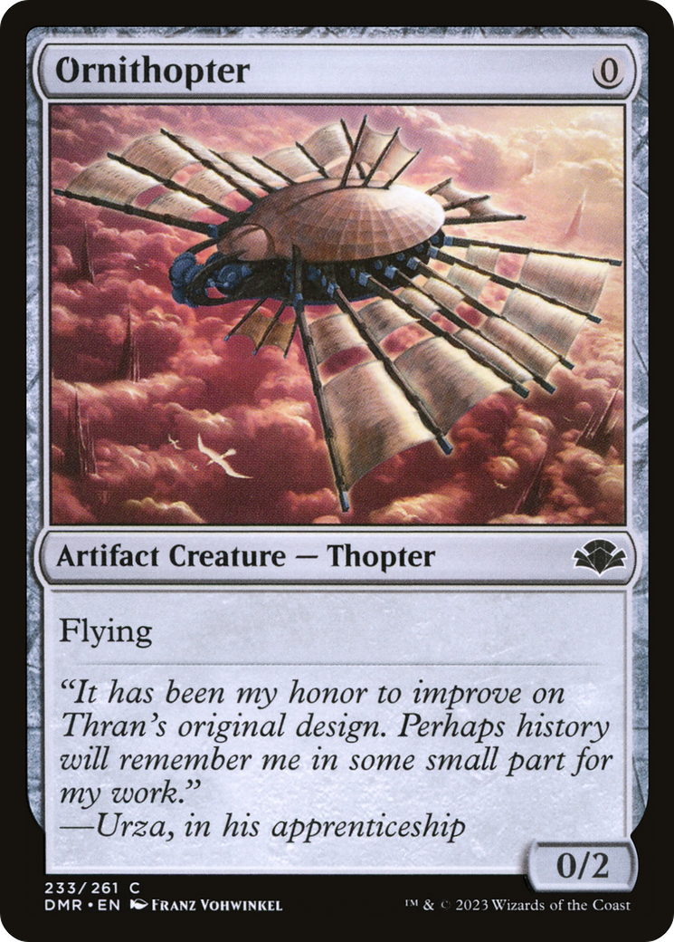 Ornithopter [Dominaria Remastered] | Game Master's Emporium (The New GME)