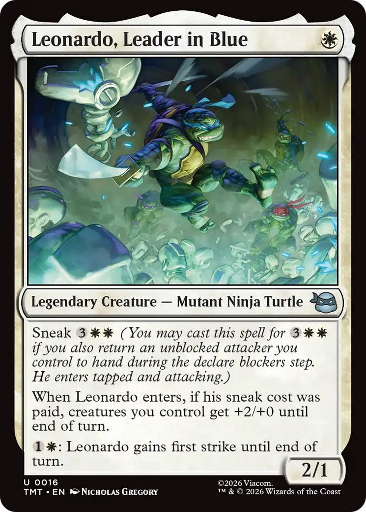 Leonardo, Leader in Blue [Teenage Mutant Ninja Turtles] | Game Master's Emporium (The New GME)
