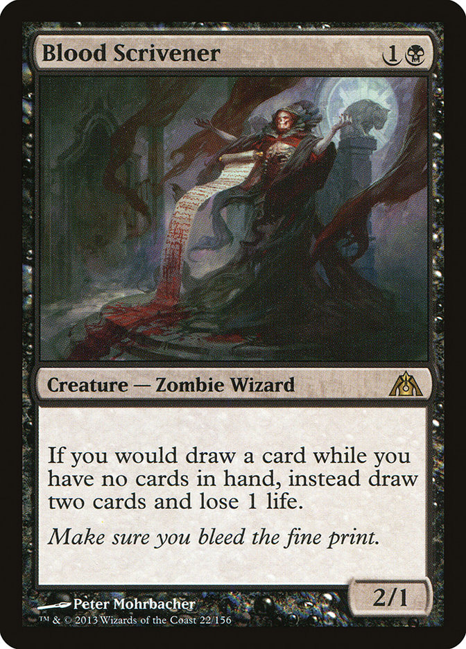Blood Scrivener [Dragon's Maze] | Game Master's Emporium (The New GME)