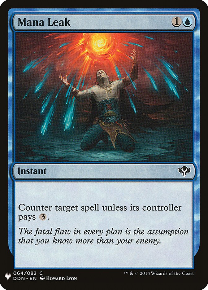 Mana Leak [Mystery Booster] | Game Master's Emporium (The New GME)
