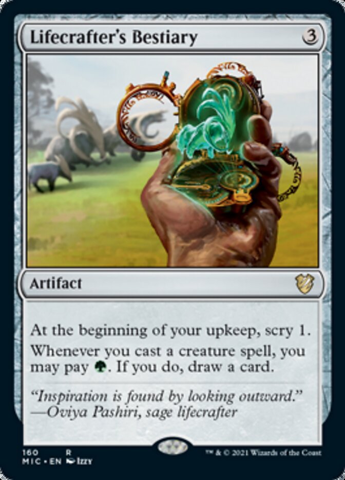 Lifecrafter's Bestiary [Innistrad: Midnight Hunt Commander] | Game Master's Emporium (The New GME)