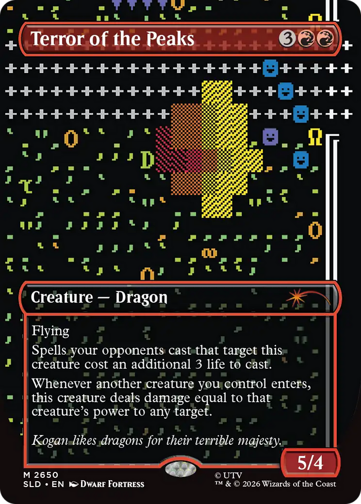 Terror of the Peaks [Secret Lair Drop Series] | Game Master's Emporium (The New GME)