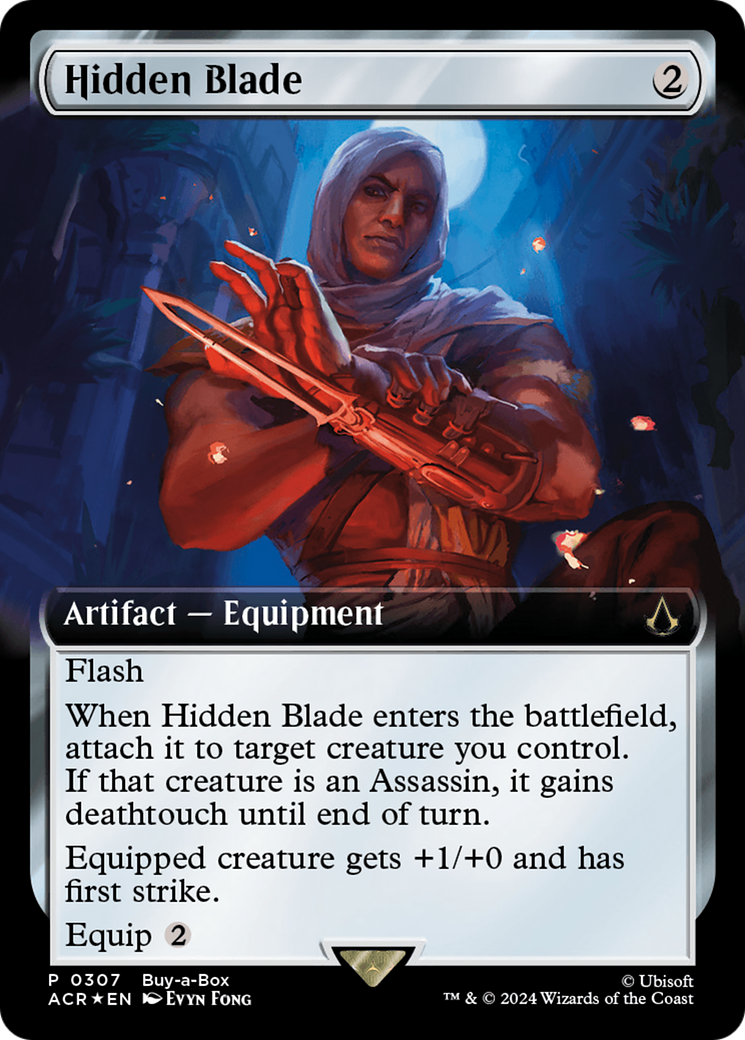 Hidden Blade (Extended Art) [Assassin's Creed Promos] | Game Master's Emporium (The New GME)