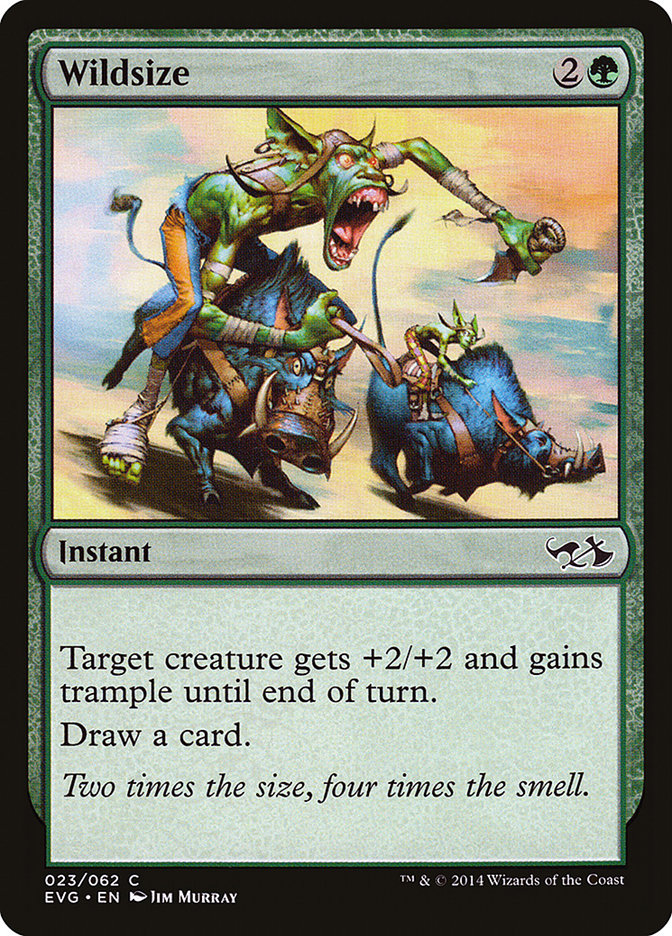 Wildsize (Elves vs. Goblins) [Duel Decks Anthology] | Game Master's Emporium (The New GME)