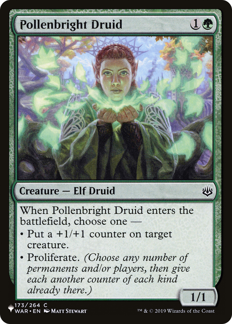 Pollenbright Druid [The List Reprints] | Game Master's Emporium (The New GME)