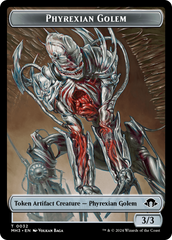 Phyrexian Golem // Energy Reserve Double-Sided Token [Modern Horizons 3 Tokens] | Game Master's Emporium (The New GME)