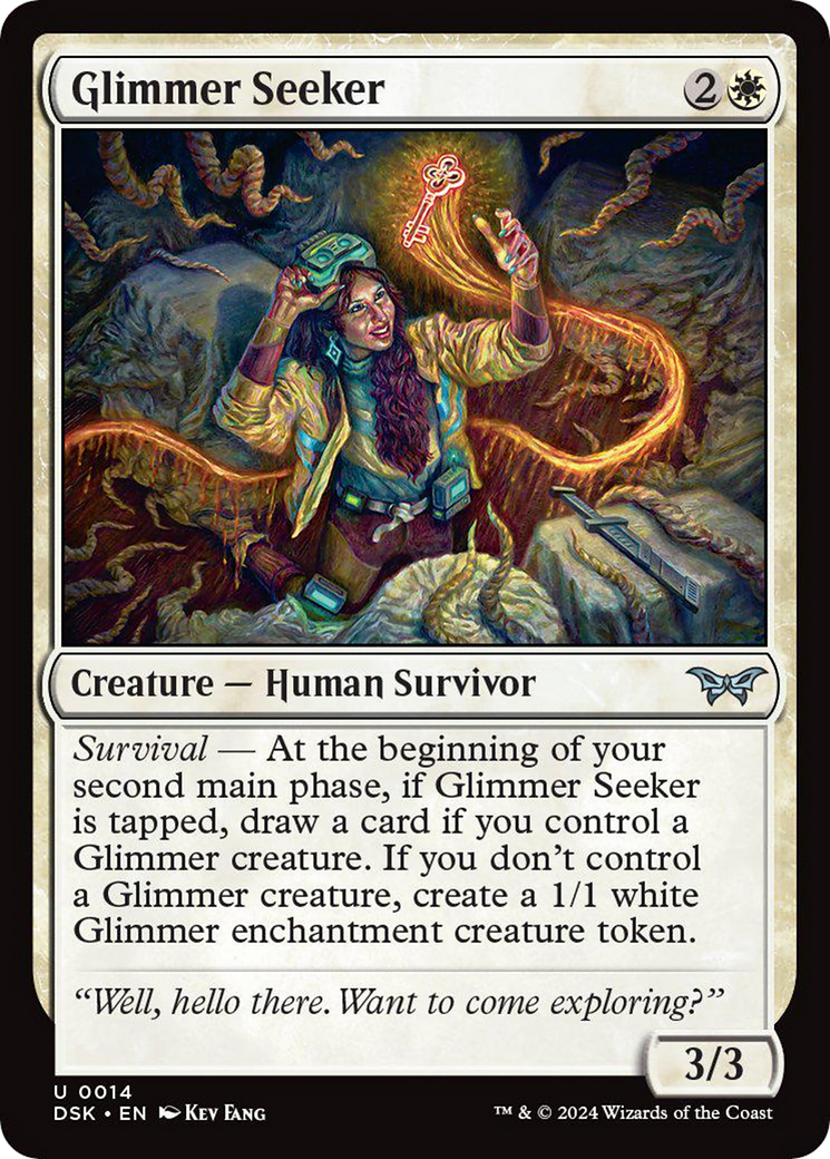 Glimmer Seeker [Duskmourn: House of Horror] | Game Master's Emporium (The New GME)