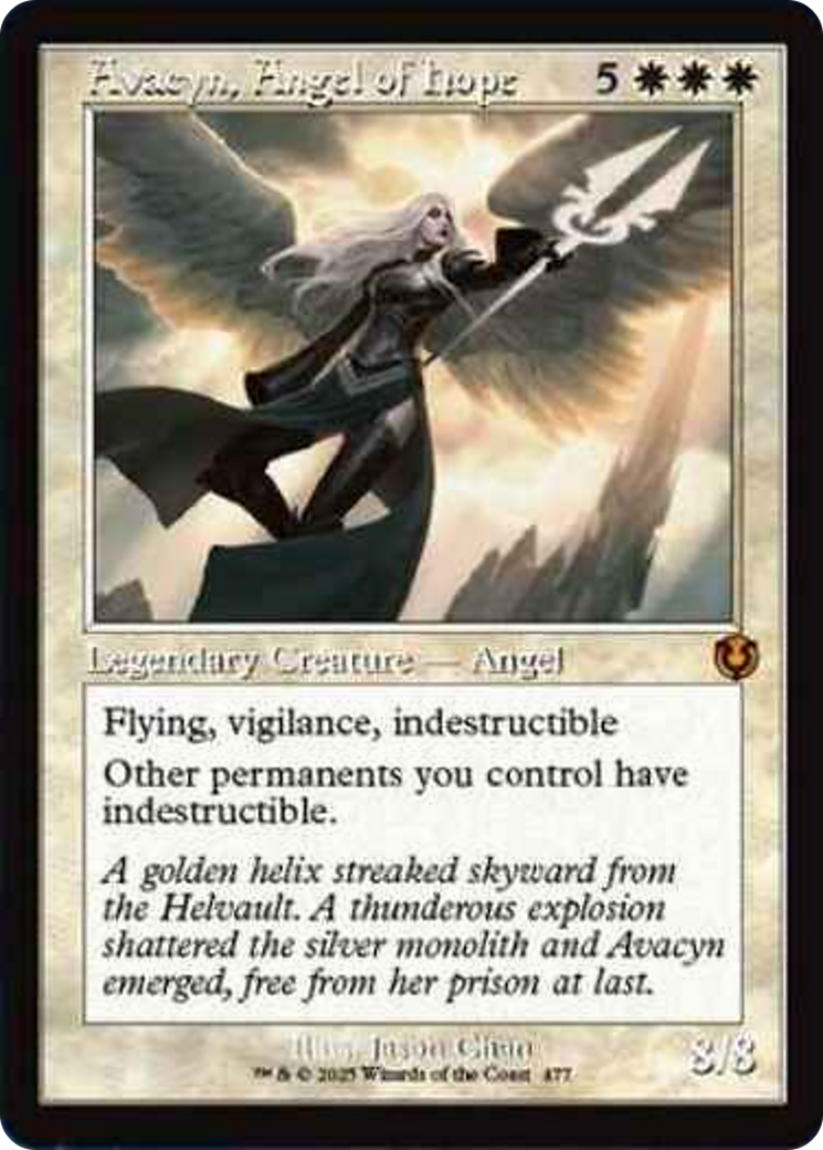 Avacyn, Angel of Hope (Retro Frame) [Innistrad Remastered] | Game Master's Emporium (The New GME)