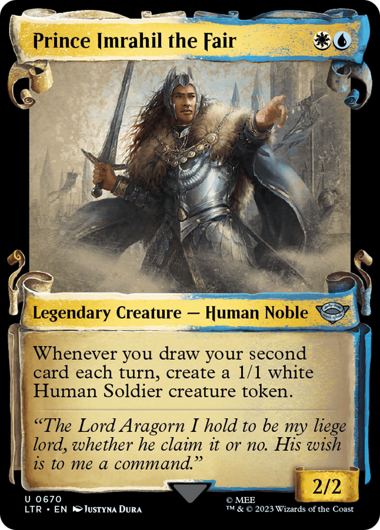 Prince Imrahil the Fair [The Lord of the Rings: Tales of Middle-Earth Showcase Scrolls] | Game Master's Emporium (The New GME)
