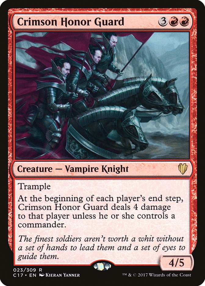 Crimson Honor Guard [Commander 2017] | Game Master's Emporium (The New GME)