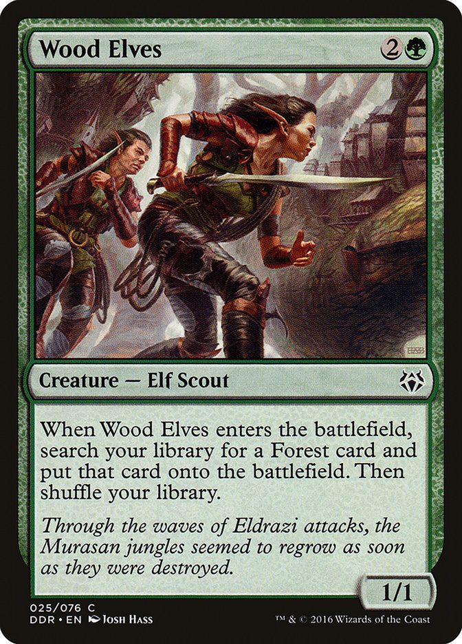 Wood Elves [Duel Decks: Nissa vs. Ob Nixilis] | Game Master's Emporium (The New GME)