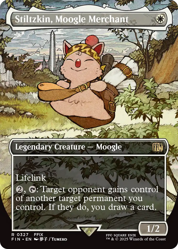 Stiltzkin, Moogle Merchant (Borderless) [FINAL FANTASY] | Game Master's Emporium (The New GME)