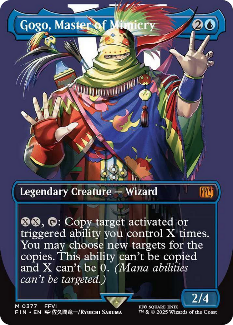 Gogo, Master of Mimicry (Borderless) [FINAL FANTASY] | Game Master's Emporium (The New GME)