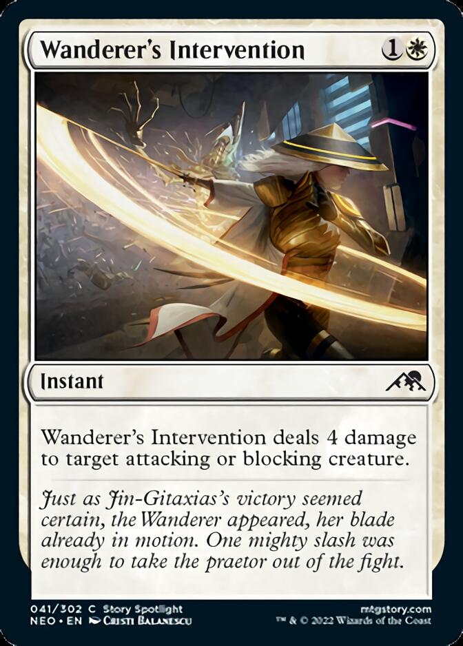 Wanderer's Intervention [Kamigawa: Neon Dynasty] | Game Master's Emporium (The New GME)