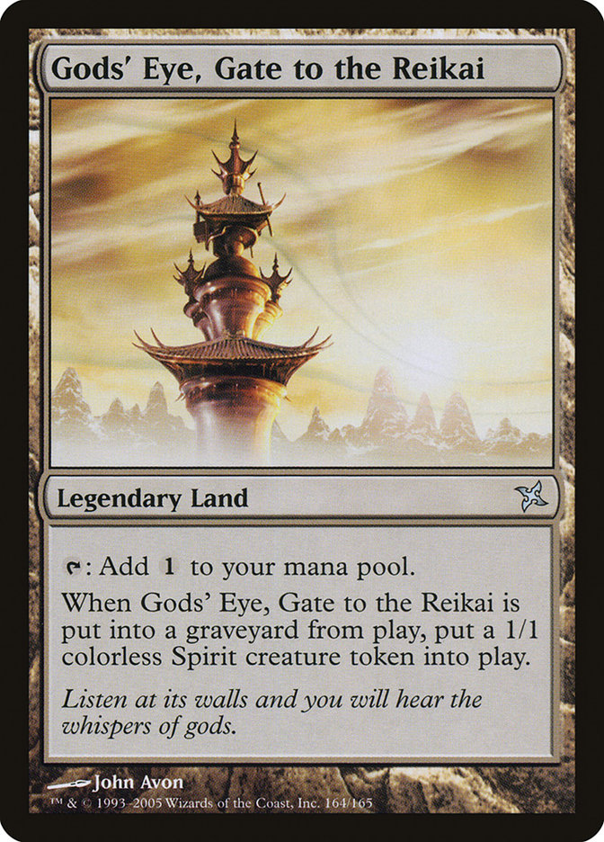 Gods' Eye, Gate to the Reikai [Betrayers of Kamigawa] | Game Master's Emporium (The New GME)