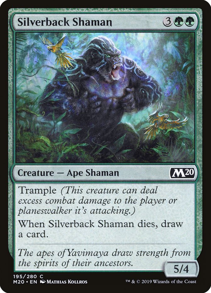 Silverback Shaman [Core Set 2020] | Game Master's Emporium (The New GME)