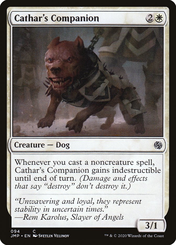 Cathar's Companion [Jumpstart] | Game Master's Emporium (The New GME)