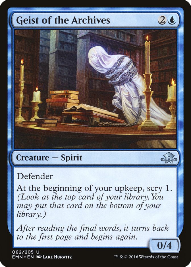 Geist of the Archives [Eldritch Moon] | Game Master's Emporium (The New GME)
