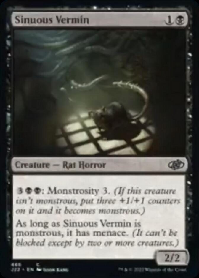 Sinuous Vermin [Jumpstart 2022] | Game Master's Emporium (The New GME)