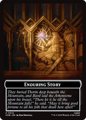 On an Adventure // Enduring Story Double Sided Token [The Hobbit Tokens] | Game Master's Emporium (The New GME)