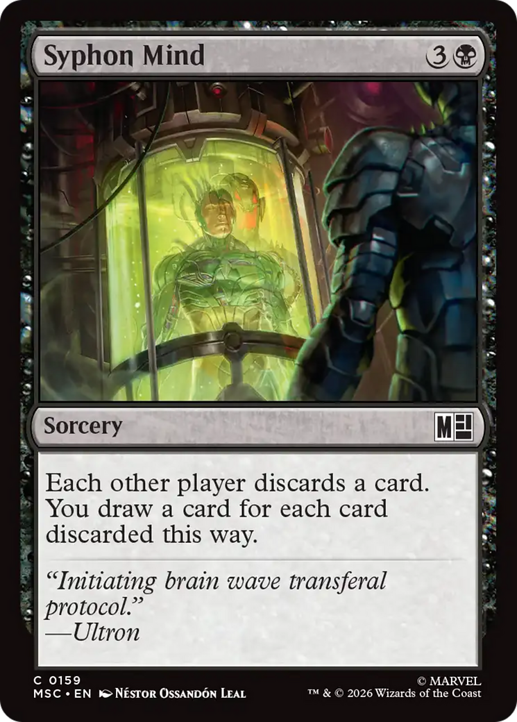 Syphon Mind (Surge Foil) [Marvel Super Heroes Commander] | Game Master's Emporium (The New GME)