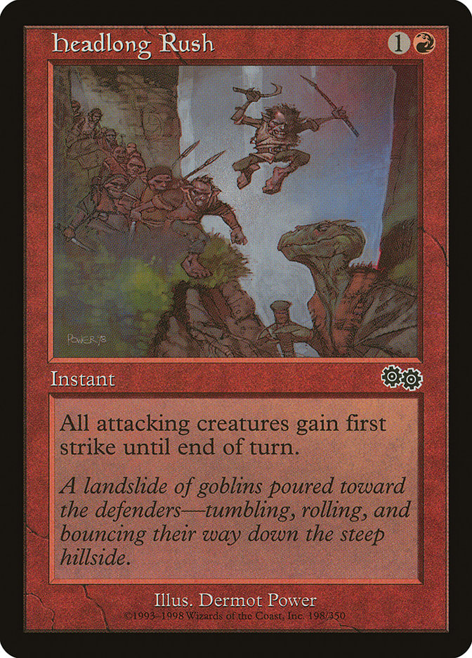 Headlong Rush [Urza's Saga] | Game Master's Emporium (The New GME)