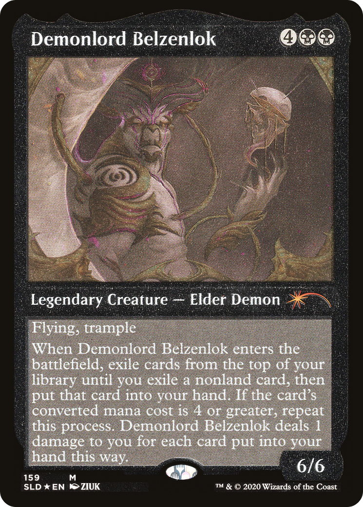 Demonlord Belzenlok (Foil Etched) [Secret Lair Drop Series] | Game Master's Emporium (The New GME)