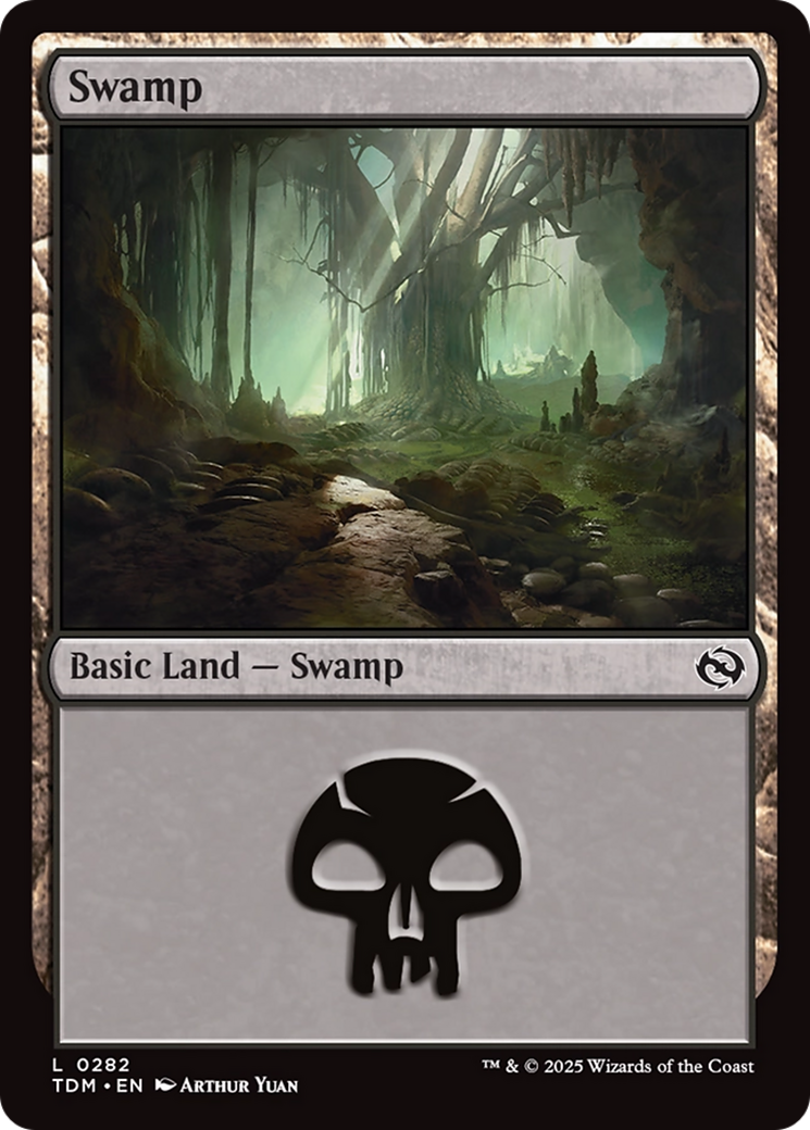 Swamp (0282) [Tarkir: Dragonstorm] | Game Master's Emporium (The New GME)
