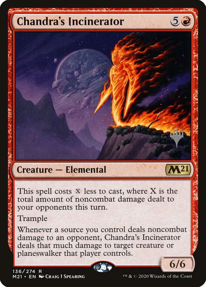 Chandra's Incinerator (Promo Pack) [Core Set 2021 Promos] | Game Master's Emporium (The New GME)