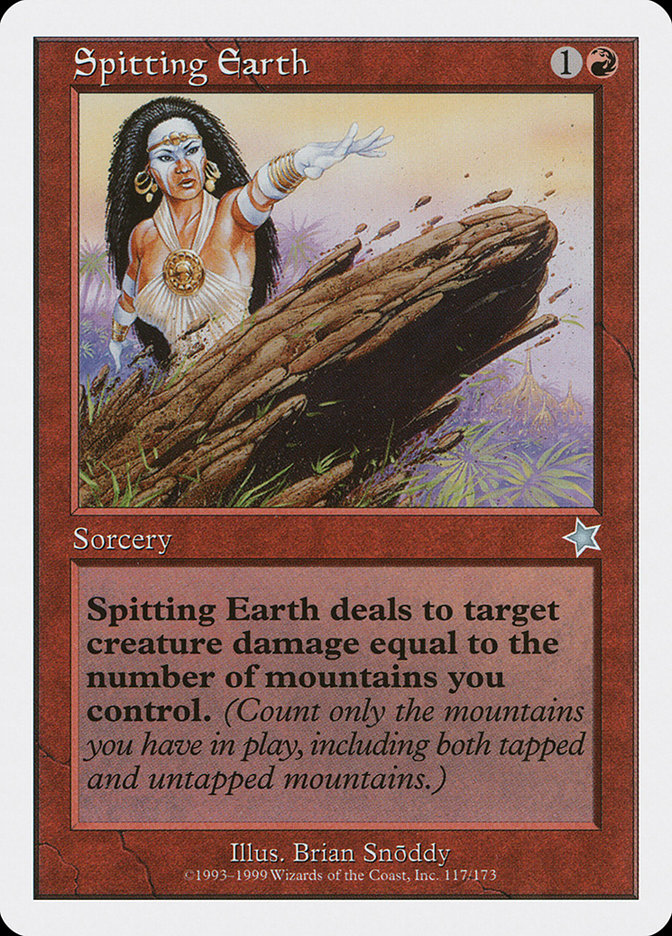 Spitting Earth [Starter 1999] | Game Master's Emporium (The New GME)