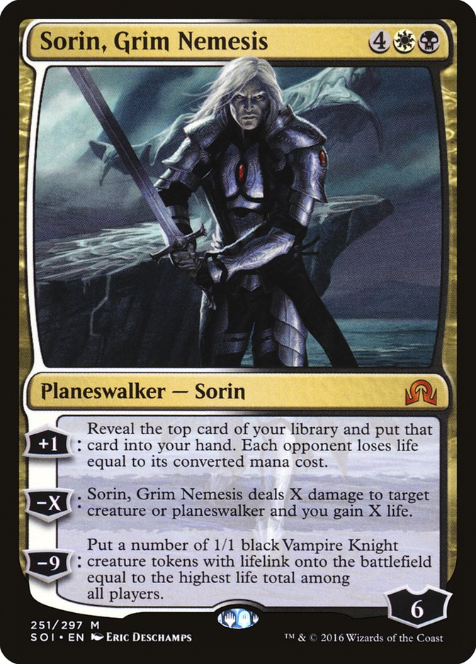 Sorin, Grim Nemesis [Shadows over Innistrad] | Game Master's Emporium (The New GME)