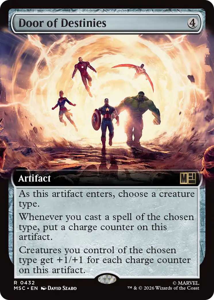 Door of Destinies (Extended Art) [Marvel Super Heroes Commander] | Game Master's Emporium (The New GME)
