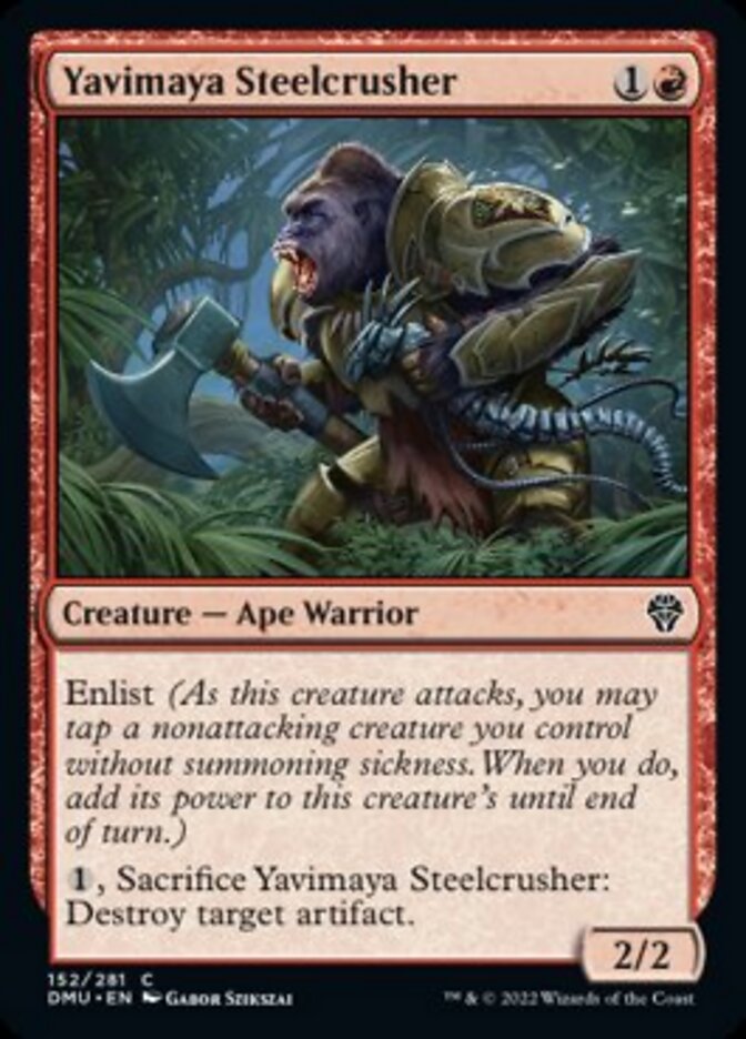 Yavimaya Steelcrusher [Dominaria United] | Game Master's Emporium (The New GME)