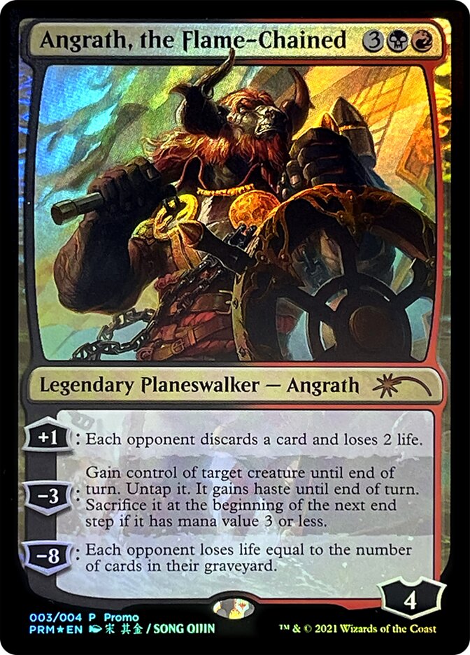 Angrath, the Flame-Chained [Year of the Ox 2021] | Game Master's Emporium (The New GME)