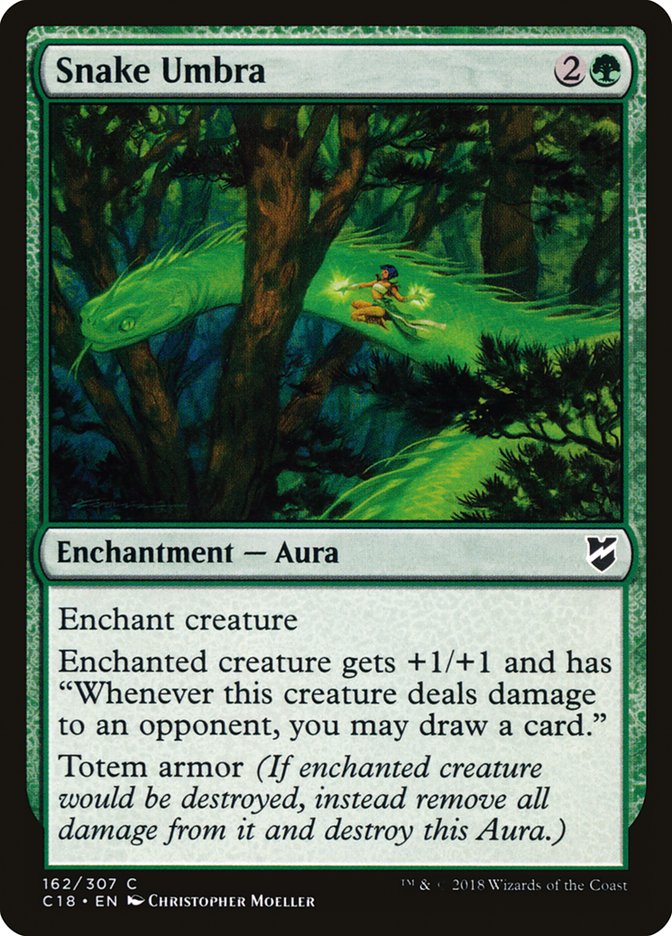 Snake Umbra [Commander 2018] | Game Master's Emporium (The New GME)