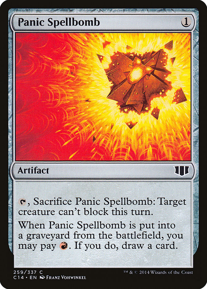 Panic Spellbomb [Commander 2014] | Game Master's Emporium (The New GME)