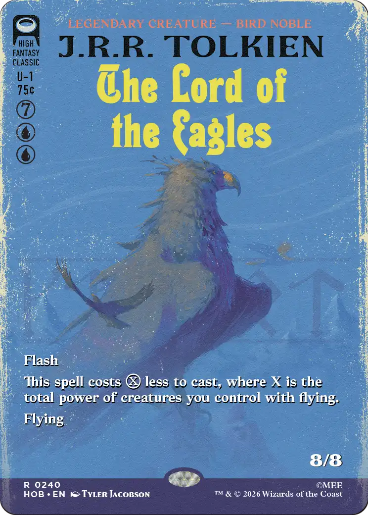 The Lord of the Eagles (Borderless) [The Hobbit] | Game Master's Emporium (The New GME)
