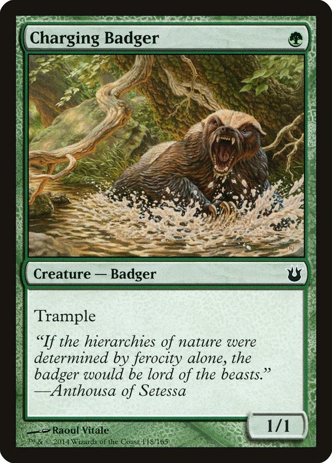 Charging Badger [Born of the Gods] | Game Master's Emporium (The New GME)