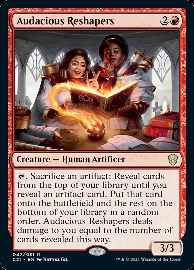Audacious Reshapers [Commander 2021] | Game Master's Emporium (The New GME)