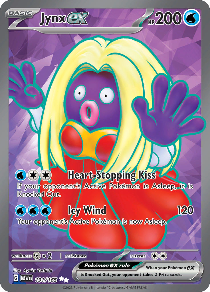 Jynx ex (191/165) [Scarlet & Violet 151] | Game Master's Emporium (The New GME)