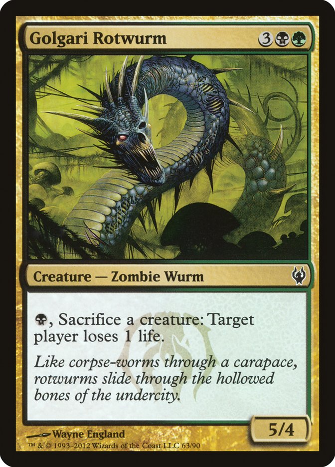 Golgari Rotwurm [Duel Decks: Izzet vs. Golgari] | Game Master's Emporium (The New GME)