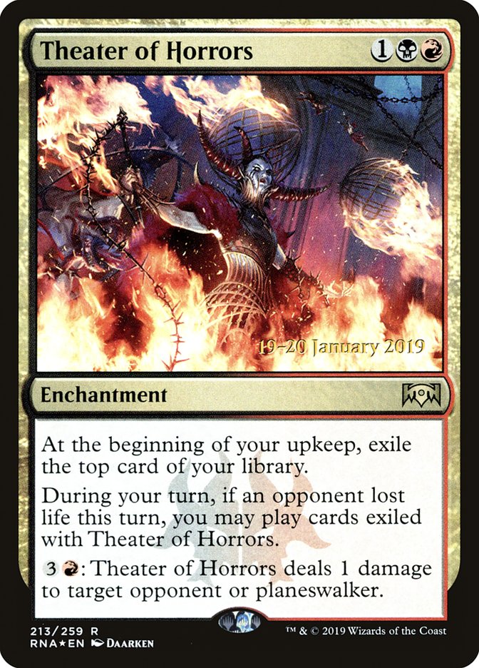 Theater of Horrors [Ravnica Allegiance Prerelease Promos] | Game Master's Emporium (The New GME)