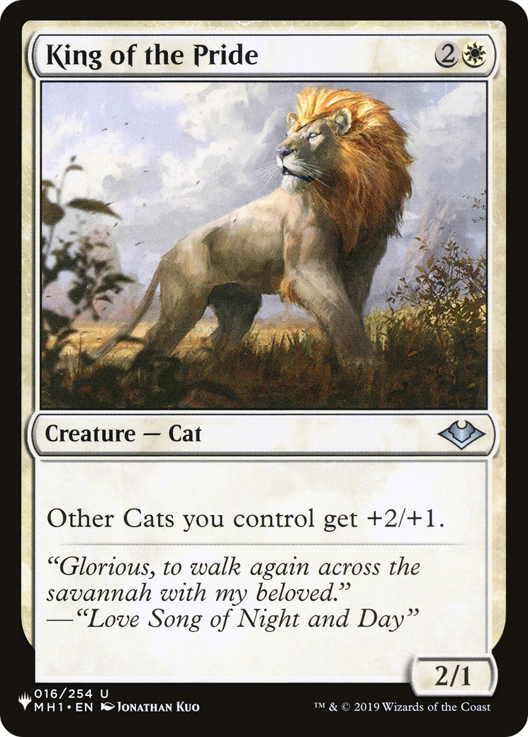 King of the Pride [The List] | Game Master's Emporium (The New GME)
