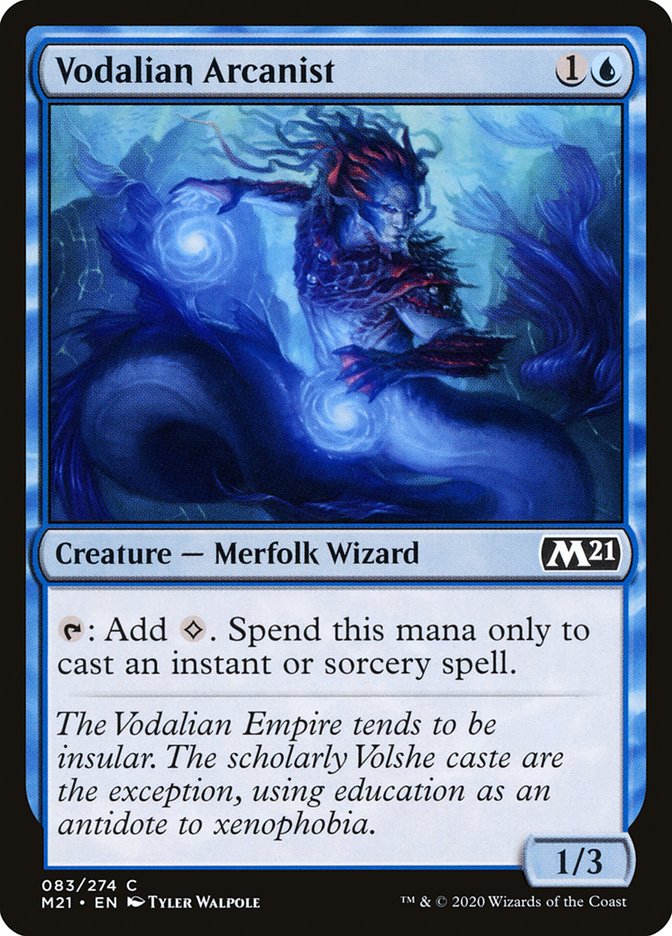 Vodalian Arcanist [Core Set 2021] | Game Master's Emporium (The New GME)