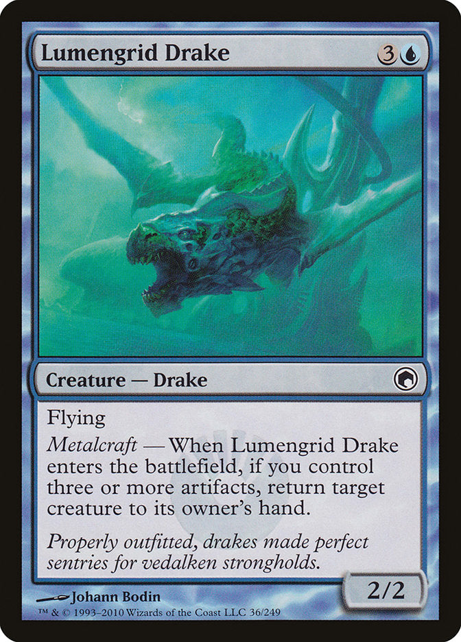 Lumengrid Drake [Scars of Mirrodin] | Game Master's Emporium (The New GME)